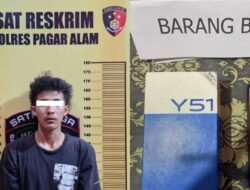 Satreskrim Polres Pagar Alam Ungkap Kasus Pencurian dengan Pemberatan, Tiga Pelaku Diamankan