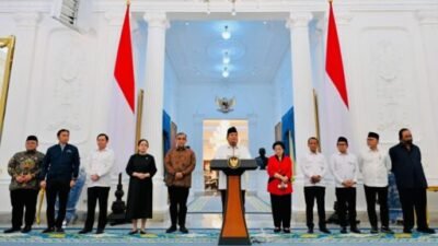 Presiden Prabowo dan Seluruh Ketum Parpol Bertemu di Istana, Bahas Stabilitas di Tengah Gejolak Aksi Massa