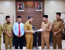 Wahyu Rovaldi Ditunjuk sebagai Plt Kepala Bapperida Aceh Barat, Wabup Tekankan Percepatan Kinerja