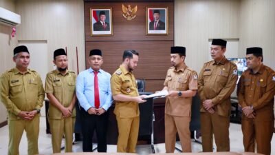 Wahyu Rovaldi Ditunjuk sebagai Plt Kepala Bapperida Aceh Barat, Wabup Tekankan Percepatan Kinerja