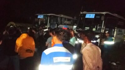 Warga Tumpok Ladang Hadang Mobil Karyawan Vendor PT NCN, Tuntut Transparansi Rekrutmen